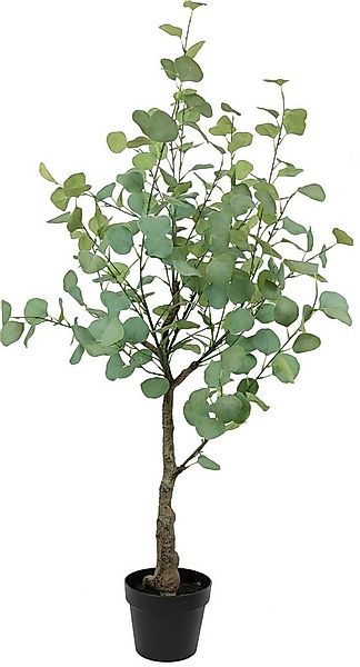 Kunstpflanze Kunstbaum Eukalyptus im Topf Pflanze Deko Strauch Busch, I.GE. günstig online kaufen