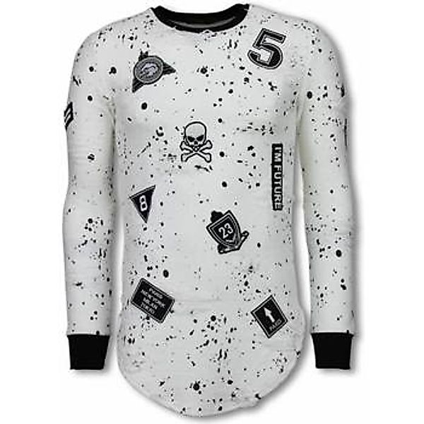 Justing  Sweatshirt Paint Drops Army Long günstig online kaufen