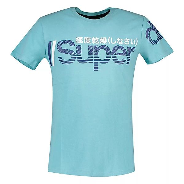 Superdry Core Split Logo Kurzarm T-shirt S Fresh Mint günstig online kaufen