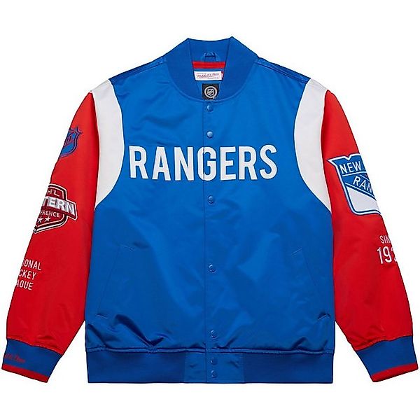 Mitchell & Ness Collegejacke Heavyweight Satin Jacket NHL New York Rangers günstig online kaufen