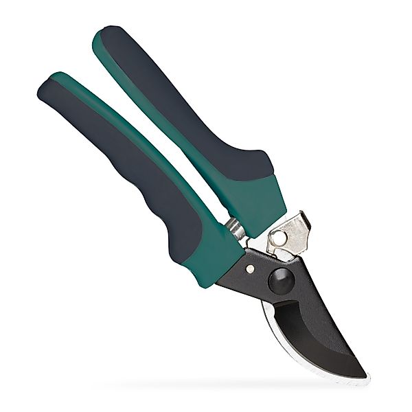 relaxdays Gartenschere Bypass in Schwarz Grü günstig online kaufen
