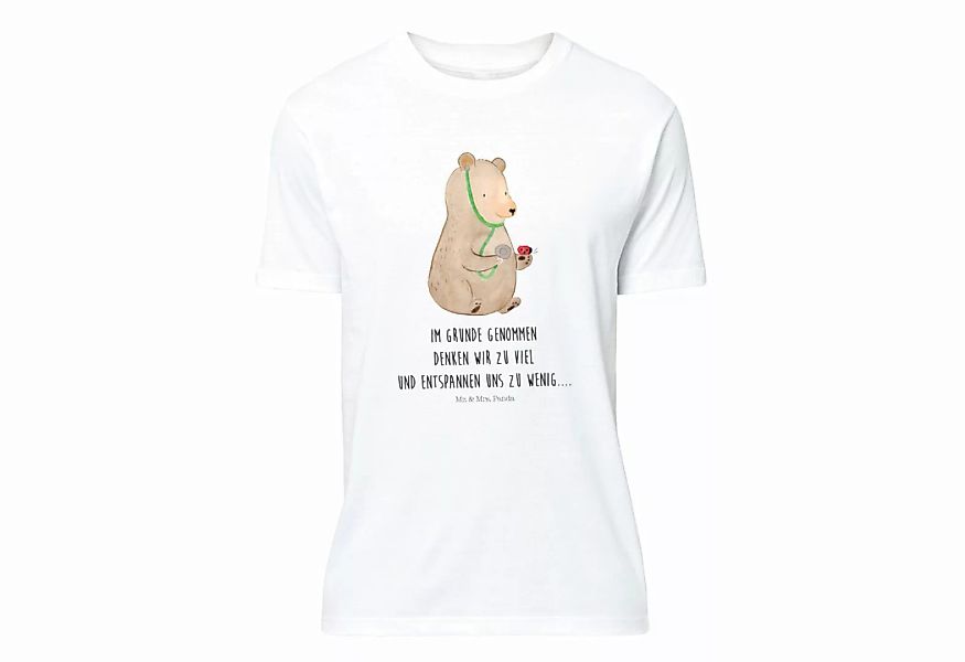 Mr. & Mrs. Panda T-Shirt Bär Arzt - Weiß - Geschenk, T-Shirt mit Spruch, Te günstig online kaufen