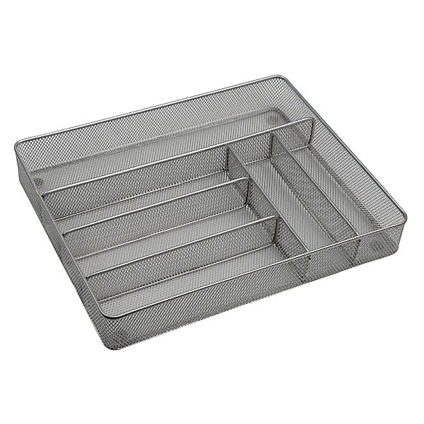 KESPER Besteckeinsatz "Besteckkasten mit 6 Fächern aus Metall" 1 Stk. tlg. günstig online kaufen