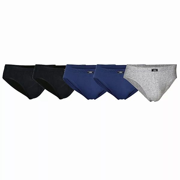 JBS Herren Slip, 5er Pack - Mini-Slip, Single Jersey, Organic Cotton, einfa günstig online kaufen