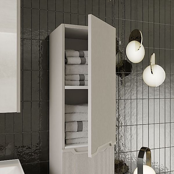 Karen Badmöbel-Set Hochschrank Bella, (Optionaler Hochschrank, günstig online kaufen