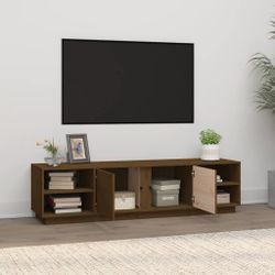 vidaXL TV-Schrank TV-Schrank Honigbraun 156x40x40 cm günstig online kaufen