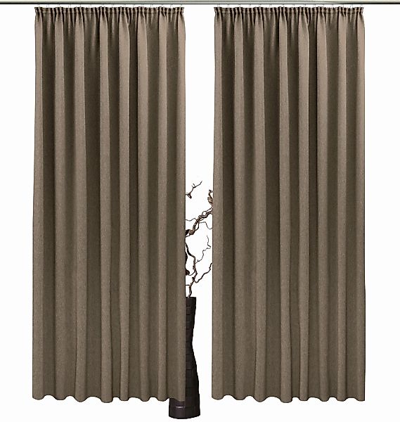VHG Vorhang Una, Kräuselband (2 St), günstig online kaufen