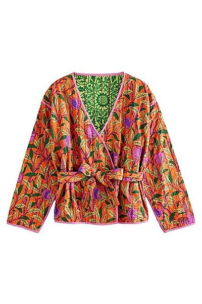 Next Blusenkimono Gesteppte Kimonojacke zum Wenden 100 % Baumwolle (1-tlg) günstig online kaufen