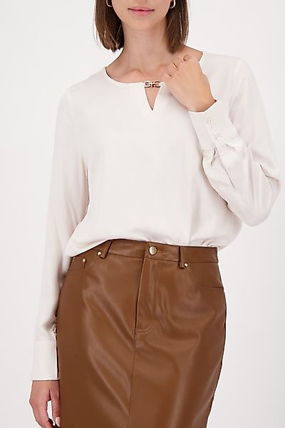 Monari Langarmbluse Regular fit mit Rundhalsausschnitt günstig online kaufen