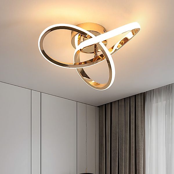 Goeco LED Deckenleuchte dimmbar 3000K/4000K/6000K, 16W günstig online kaufen