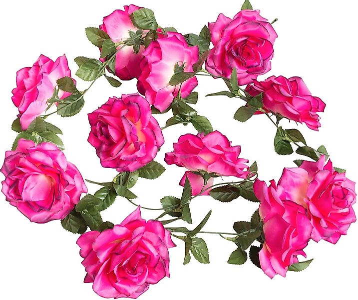 Botanic-Haus Kunstblume "Rosengirlande" günstig online kaufen