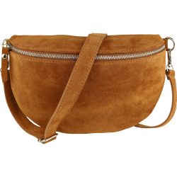 MIRROSI Bauchtasche Damen, Veloursleder, Made in günstig online kaufen