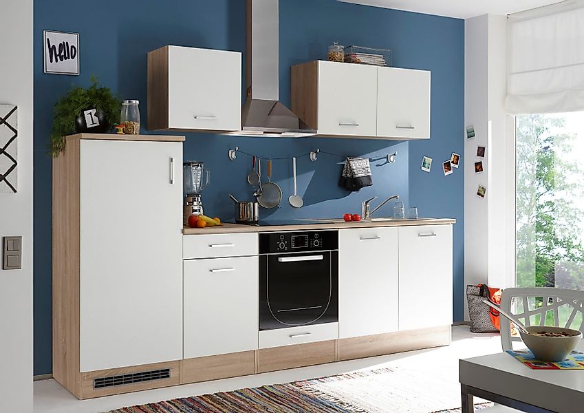 BASIC by Balculina Küchenzeile "Andy", Breite 270 cm, wahlweise mit E-Gerät günstig online kaufen