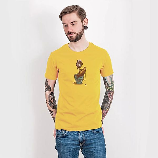 Robert Richter – Micro Flower - Mens Low Carbon Organic Cotton T-shirt günstig online kaufen