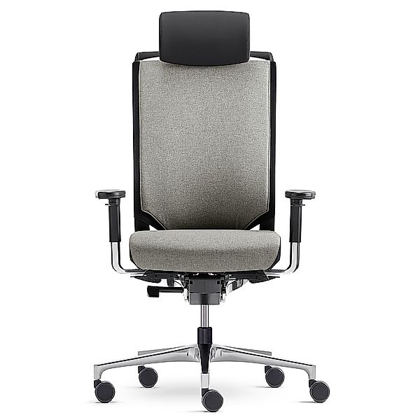 Klöber Duera (due99) 3D-Netzrücken mit Polsterauflage und Nackenstütze günstig online kaufen