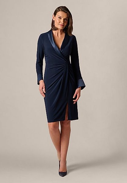 Adrianna Papell Midikleid Combo Shawl Collar Midi Dress Elegantes, raffinie günstig online kaufen