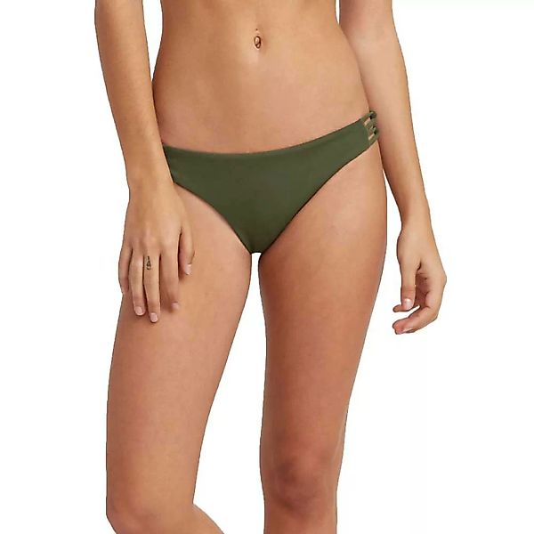 Rvca Solid Medium Loop Side Bikinihose M Forest günstig online kaufen
