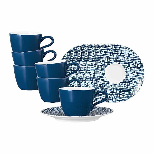 Seltmann Weiden Tasse "Espressotassen mit Untertassen Life Fashion 90 ml 6e günstig online kaufen