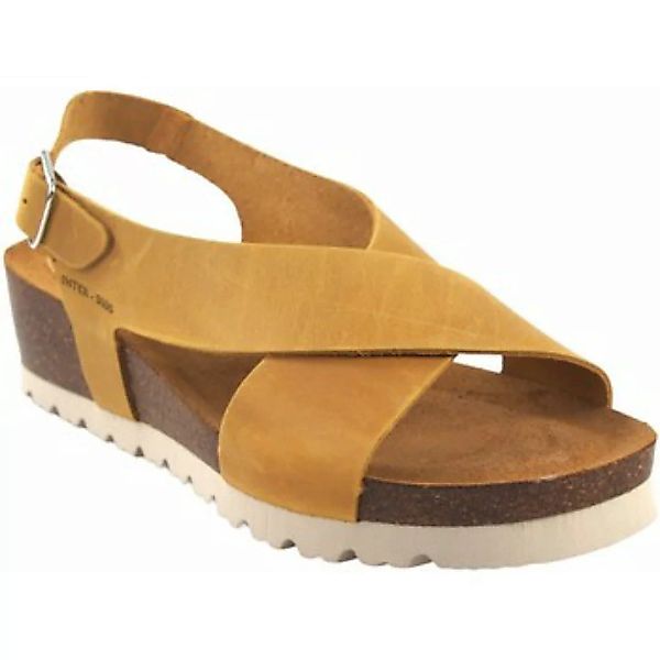 Interbios  Schuhe Lady Sandale INTER BIOS 5656 Senf 90568 günstig online kaufen