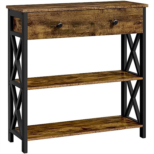 Yaheetech Konsolentisch, Flurtisch Eingangtisch Sideboard X-förmiger günstig online kaufen