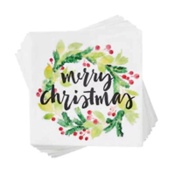 APRÈS Papierserviette Merry Christmas 20 Stück günstig online kaufen