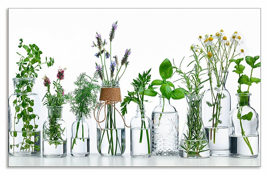 Artland "Öle mit Kräutern" Alu Spritzschutz mit Klebeband, einfache Montage günstig online kaufen