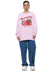Worldclassca Sweatshirt Worldclassca Oversized Sweatshirt Print günstig online kaufen