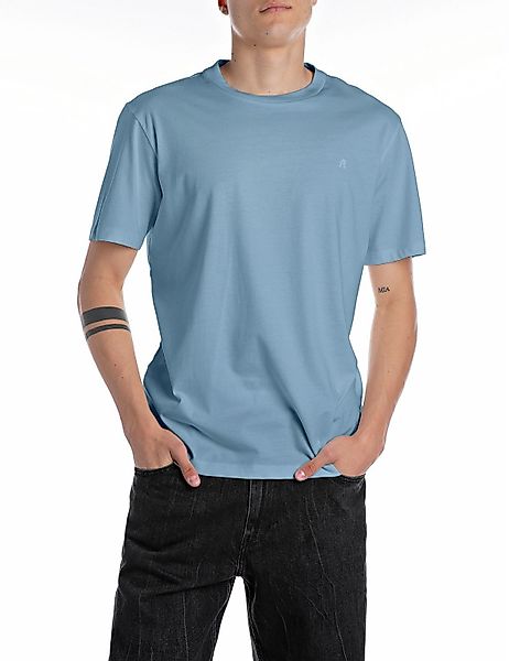 Replay T-Shirt mit Logostickerei auf der günstig online kaufen