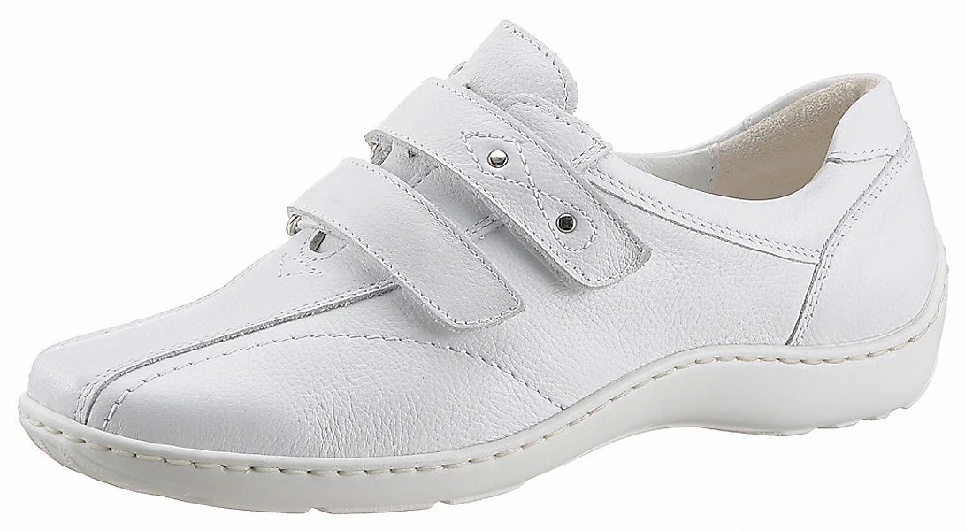 Waldläufer Klettschuh "HENNI" Bequemschuh, Slipper mit abgepolstertem Schaf günstig online kaufen