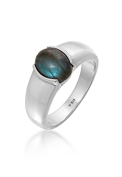Kuzzoi Siegelring Herren Siegelring Labradorit 925 Silber günstig online kaufen