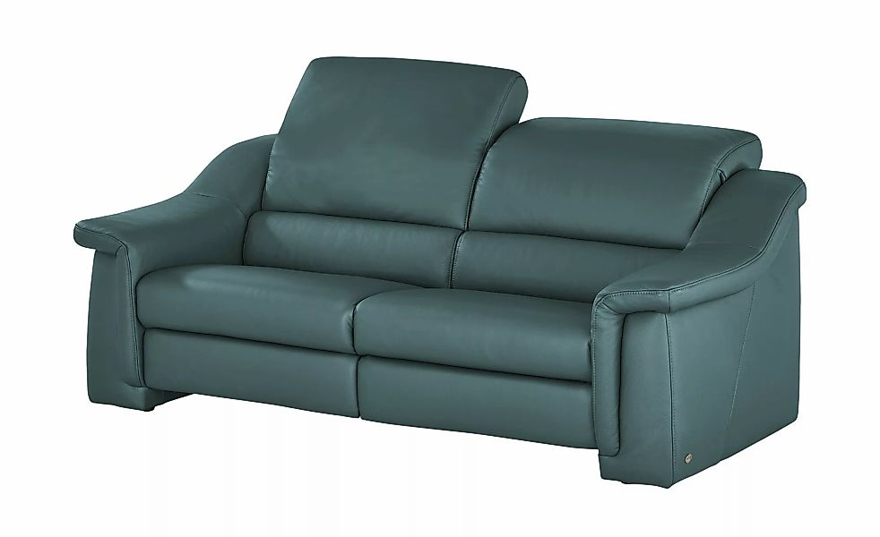 himolla Ledersofa  1501 ¦ türkis/petrol ¦ Maße (cm): B: 202 H: 84 T: 106.0 günstig online kaufen