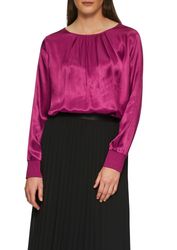 s.Oliver BLACK LABEL Langarmshirt mit U-Boot günstig online kaufen