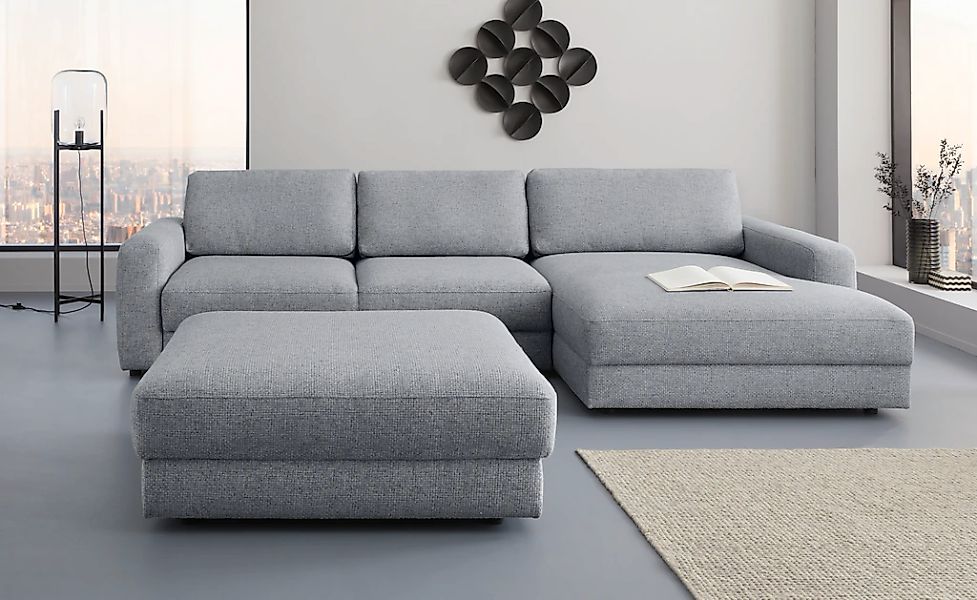 Places of Style Ecksofa "Bloomfield, bequem und elegant, OTTOs Choice, L-Fo günstig online kaufen