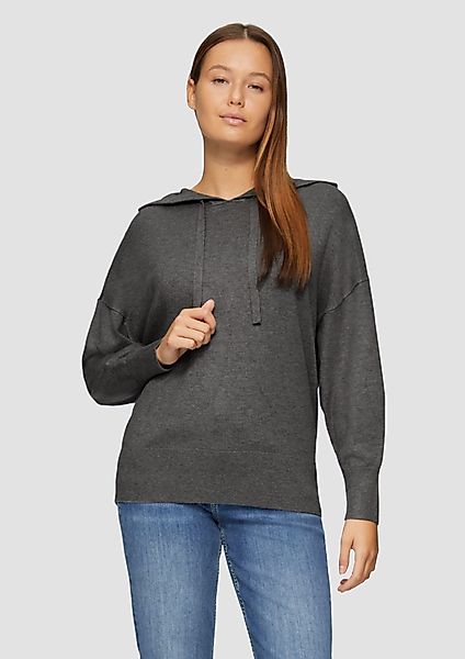 s.Oliver Strickpullover Oversized Strickpullover aus Viskosemix günstig online kaufen