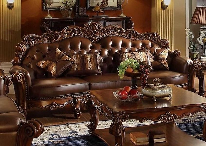 Xlmoebel 4-Sitzer Barock Sofa klassisch edel Manufaktur Möbel, Hergestellt günstig online kaufen