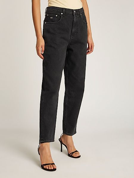 Tommy Jeans Mom-Jeans "MOM JEAN UH TPR" mit Logo-Stickereien, in knöchelfre günstig online kaufen