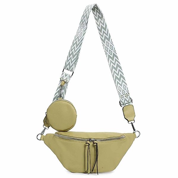 ITALYSHOP24 Bauchtasche Damen Brusttasche Crossover Umhängetasche günstig online kaufen