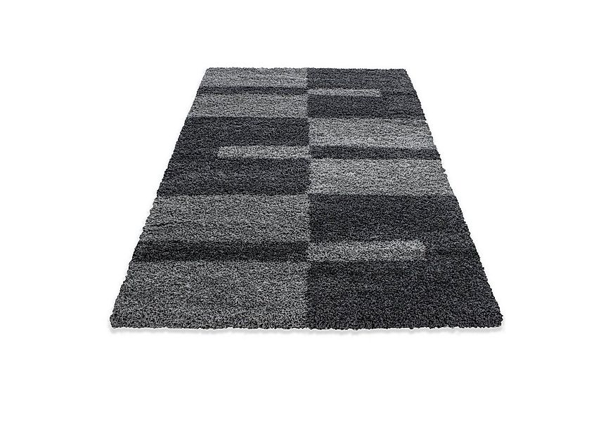 Stilvoll Günstig Hochflor-Teppich Teppich für den Flur oder Küche Kariertes günstig online kaufen