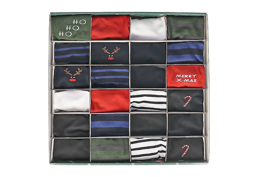 Hudson Basicsocken Christmas Calendar (1-Paar) Adventskalender für Herren günstig online kaufen