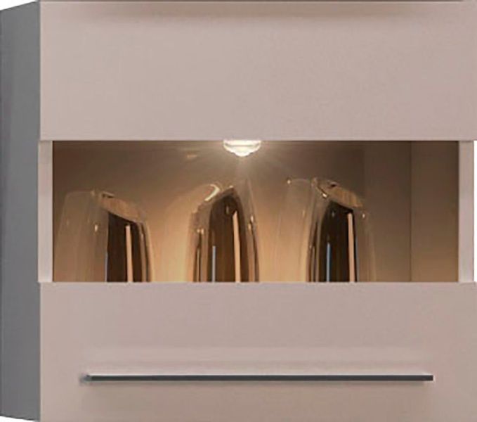 PLACES OF STYLE Hängevitrine "Piano" mit und ohne Glaselement, UV lackiert, günstig online kaufen