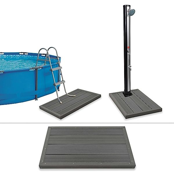 vidaXL Gartendusche Bodenelement für Solardusche Poolleiter günstig online kaufen