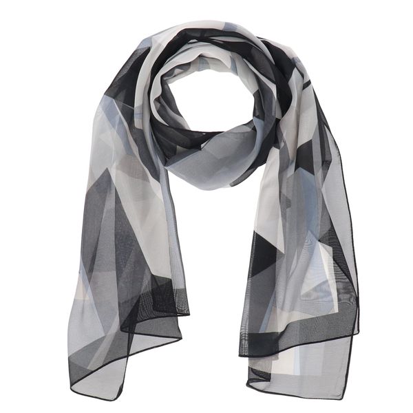 halsüberkopf Accessoires Modeschal Chiffon Geometric, Druckschal günstig online kaufen