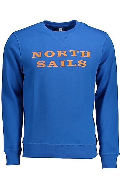 North Sails Sweatshirt Herren Sweatshirt Blau - Langarm, Rundhals günstig online kaufen