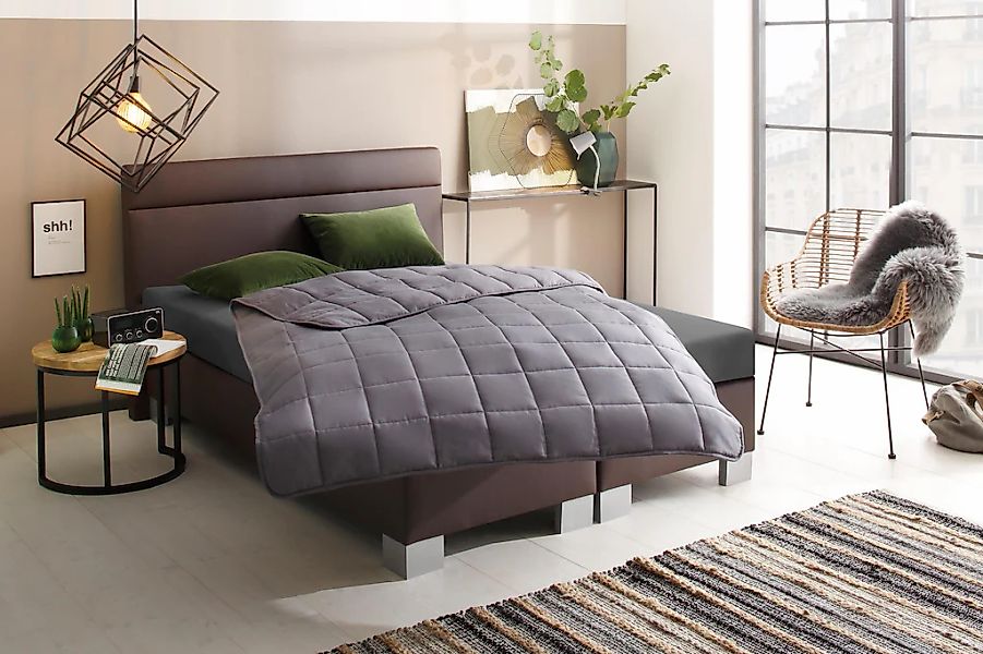 Home affaire Einziehdecke "Jayden, Bettdecke 135x200 cm" warm Füllung Polye günstig online kaufen