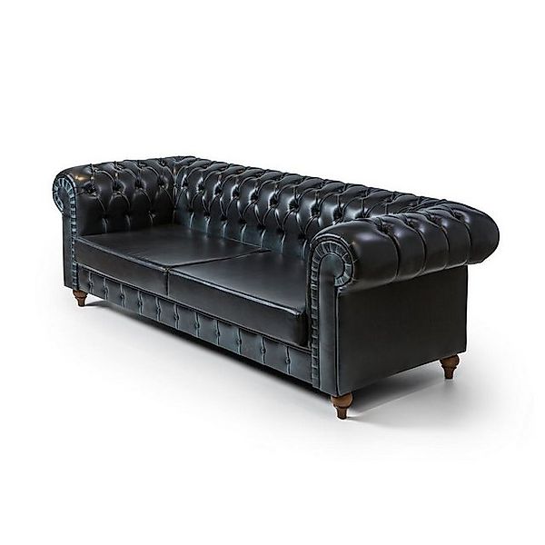 Xlmoebel Sofa Luxuriöses Dreisitzer-Sofa im modernen Chesterfield-Stil:, He günstig online kaufen