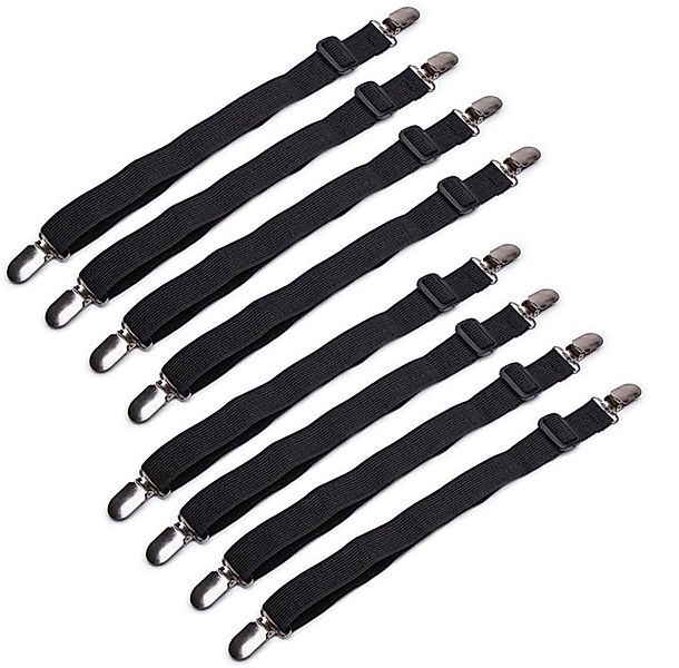 BAYLI Spannbettlaken Verstellbare Bettlakenspanner [8er Set], Betttuchspann günstig online kaufen