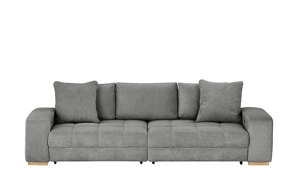 bobb Big Sofa  Caro - grau - 302 cm - 68 cm - 136 cm - Polstermöbel > Sofas günstig online kaufen