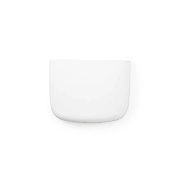 Wandablage Pocket 2 plastikmaterial weiß / L 13 x H 10 cm - Normann Copenha günstig online kaufen