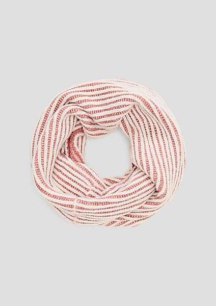 s.Oliver Loop Snood, Loop-Schal aus Baumwollmix mit Wolle günstig online kaufen