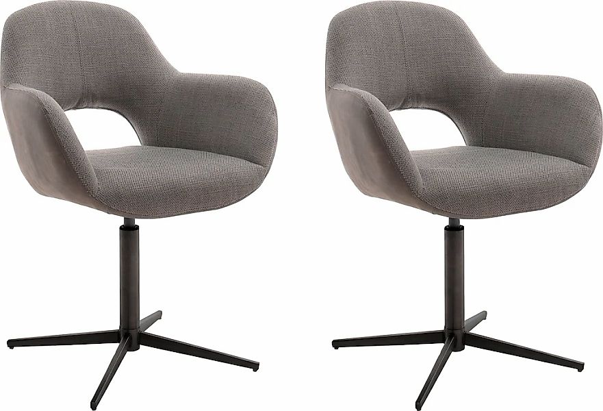 MCA furniture Esszimmerstuhl »Melrose«, (Set), 2 St., Stuhl 360°drehbar mit günstig online kaufen